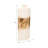 Vase - Metal and Iron - Glam Style with Sleek Modern Silhouette and Luxe Design Details for Contemporary Decorative Appeal in Elegant Statement Form Crafted for Bold Interior Accenting-1854792384