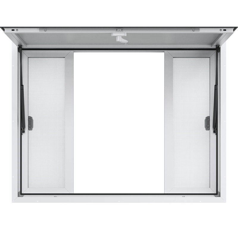 VEVOR D Retractable Patio Awning, 37" H x 49" W x 4" D