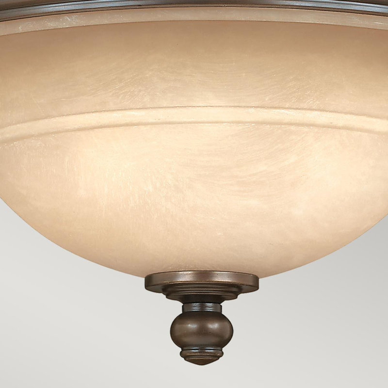 Barkbridge Glass Flush Mount