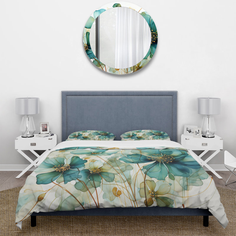 Ensemble de housse de couette en microfibre / polyester , Housse de couette pour très grand lit et 2 très