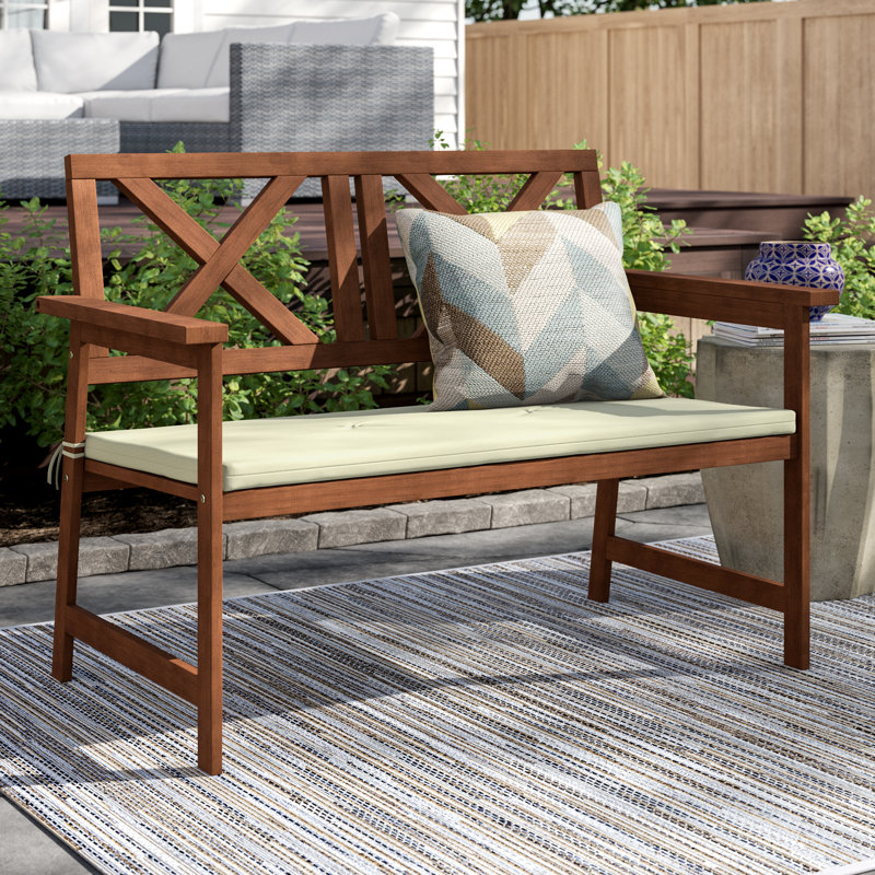 Arlen Solid Wood Outdoor Bench