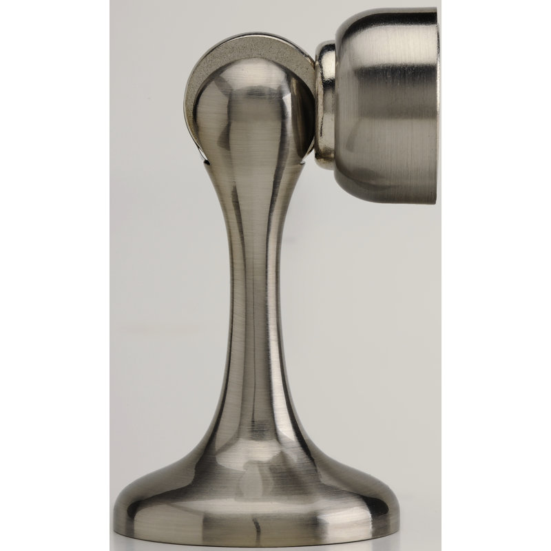 Butoir de porte magnétique en acier, Processeur, Thermolaque blanche