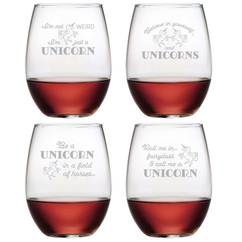 Degenhard 21 oz. Wine Glass Set
