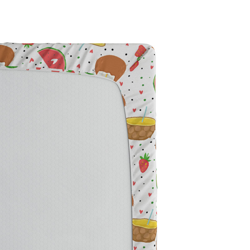 Microfiber Fitted Sheet, Twin Fitted Sheet