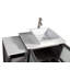  Ensemble de meuble-lavabo autoportant avec cadre en marbre et miroir assorti encadré de 42 po-27042772