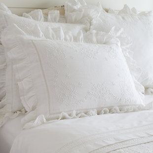 Prairie Crochet Linen Sham