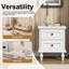 Amarilys 2-drawer bedside table-552790469