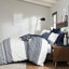 Housse de couette en coton double / grand, chenille, imprimé, literie, chenille grand, cravate intérieure, motif multicolore, décor, fermeture à boutons-118740244-118740245