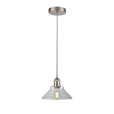 Luminaire suspendu conique à 1 lumière Choccolocco