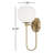 Ansley Steel Armed Sconce-94393082