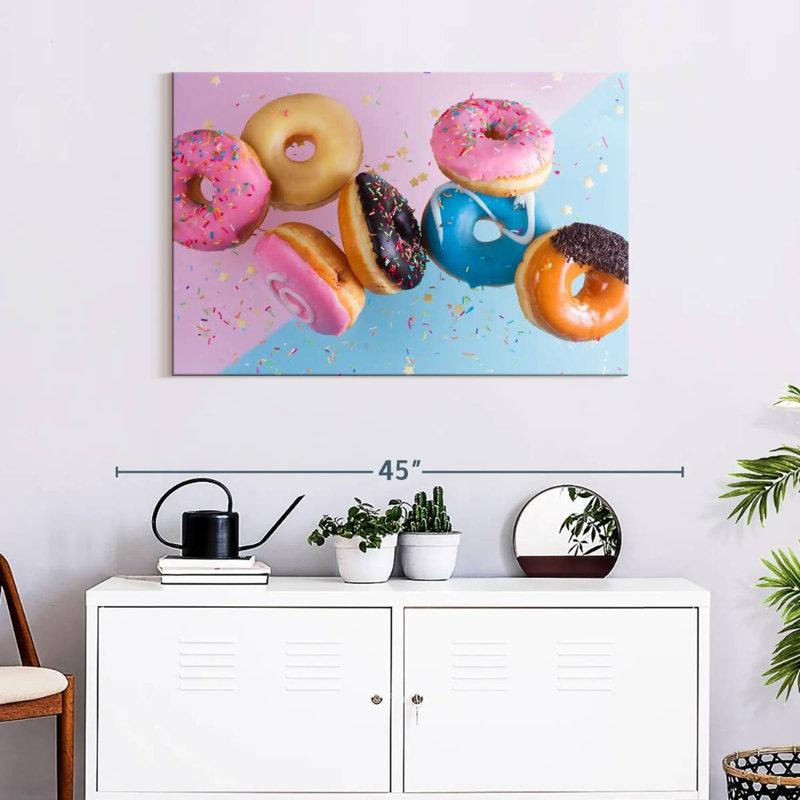 Yarlin Doughnut Party, 24" H x 36" W
