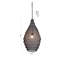 Luminaire suspendu panier transitionnel 1 lumière noir-547088021-547088019