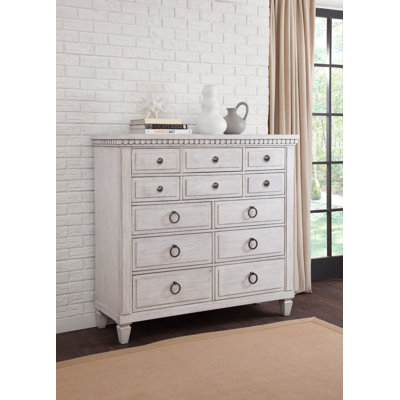Gilmour 12 Drawer 54" W Chest by Beachcrest Home