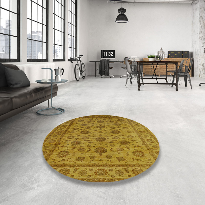 Harnish Oriental Indoor Rug, Round 6'