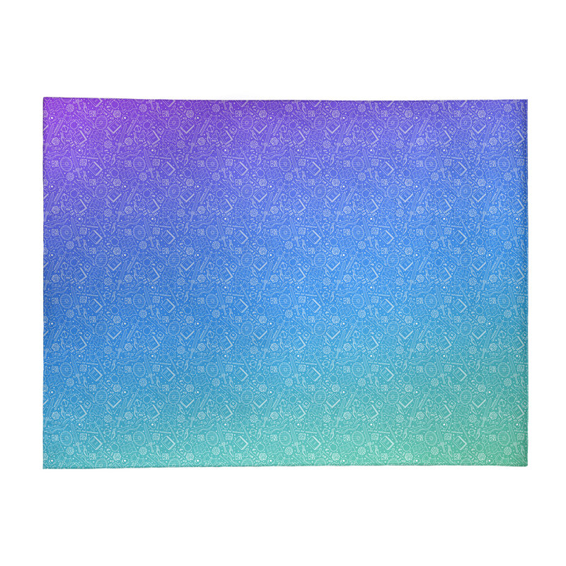 Chenille Indoor Rug, Rectangle 2' x 3'