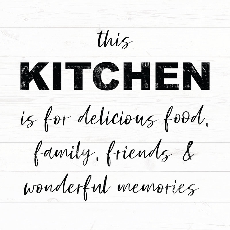 This Kitchen - Wrapped Canvas Art Prints, 76cm H x 76cm W 