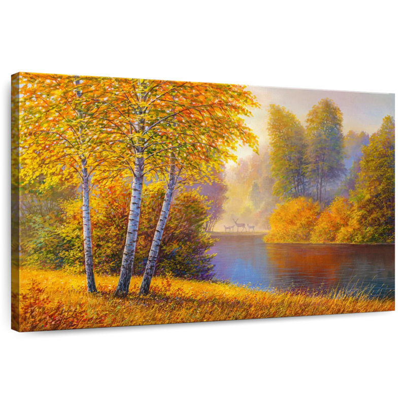 Alvord Sunset Forest, 24" H x 36" W