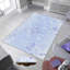 Tapis en polyester de qualité supérieure (5,2 x 7,5 pi), 100% antibactérien, antidérapant, 0,3 po de hauteur | Lavable à la machine, impression numérique 3D, tapis tissé durable | Idéal pour le salon, la chambre à coucher et les espaces repas-664446860