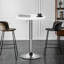 Round Adjustable Bar Table