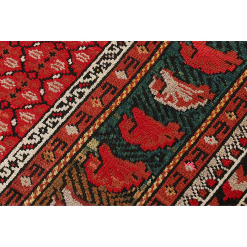 Kilim & Flat Weave One-of-a-Kind 4'4X6'5 Hand Knotted Area Rug