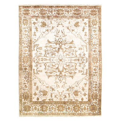 One-of-a-Kind Rectangle 8'7" X 11'11" Hand Knotted Area Rug