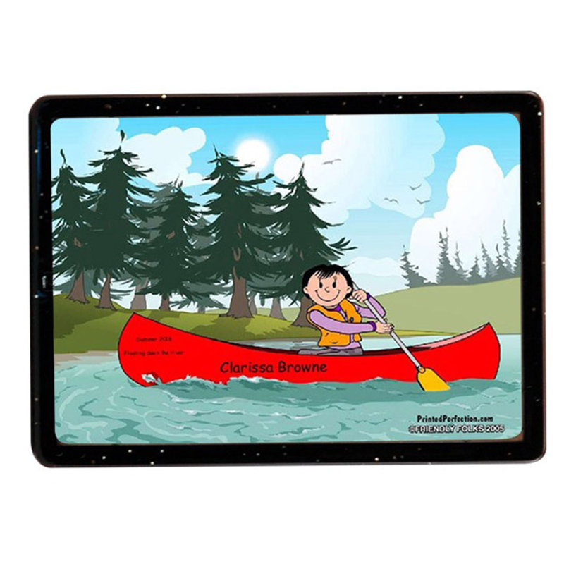 Canot personnalisé - aimant en acrylique pour femme - excellent cadeau!, Oui