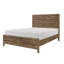 Mobilier de chambre à coucher rustique en bois de style rustique avec lit double patiné et patiné-1576921701