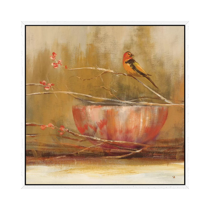 Contemplation II by Simon Addyman - Gallery-Wrapped Canvas Giclée on Canvas, 45.72 cm H x 45.72 cm W, White Framed