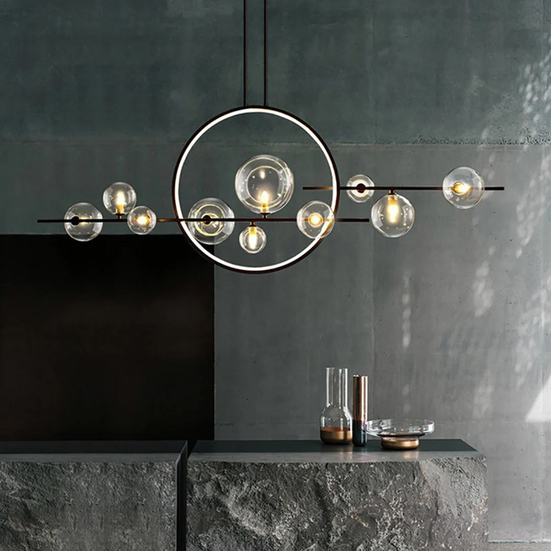 Biston 10 - Light Black Pendant