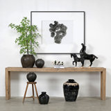 120'' Solid Wood Console Table