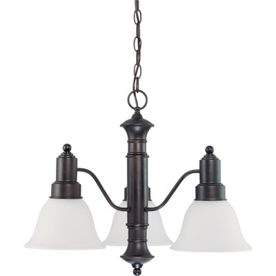 Mayhugh 3 - Light Dimmable Empire Chandelier