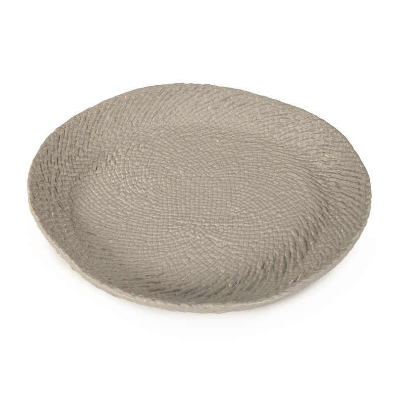 Plateau Jill, Gris, L 16,25 po x L 16,25 po x H 2,25 po