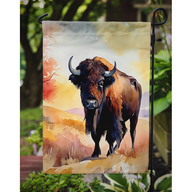 Drapeau du jardin des bisons américains