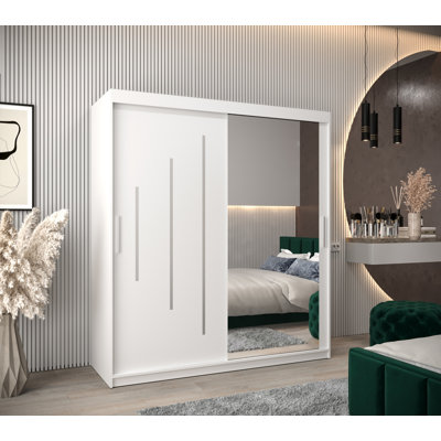 Arthel 2 Door Manufactured Wood Wardrobe