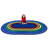 Kid Essentials Rainbow Rings Area Rug-66829514