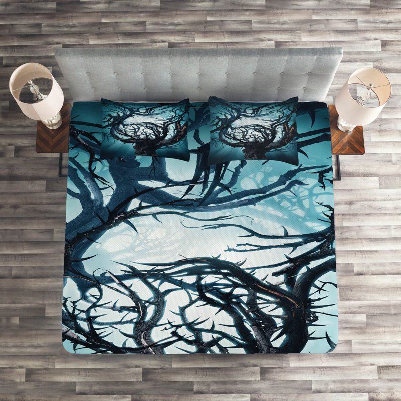 Modern & Contemporary Polyester Coverlet, King Bedspread + 2 Shams