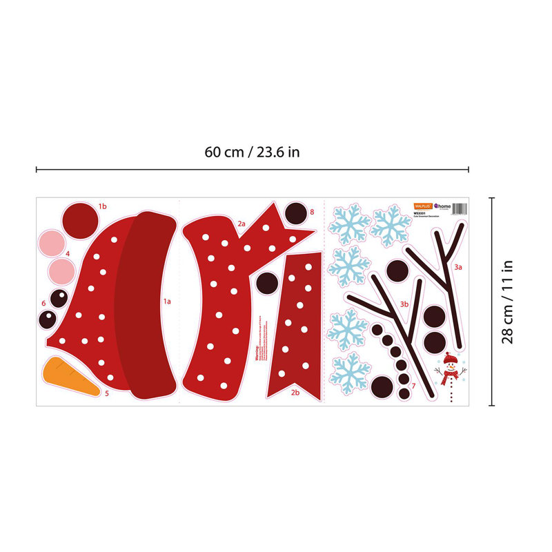 Non-Wall Damaging Wall Decal