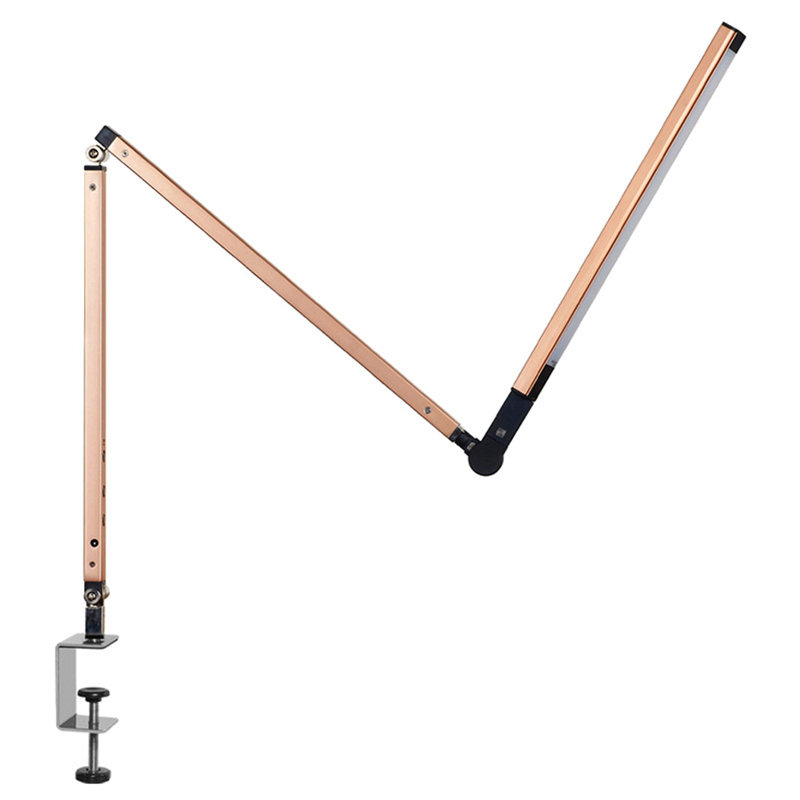 Rasberry Adjustable Metal Desk Lamp, Gold
