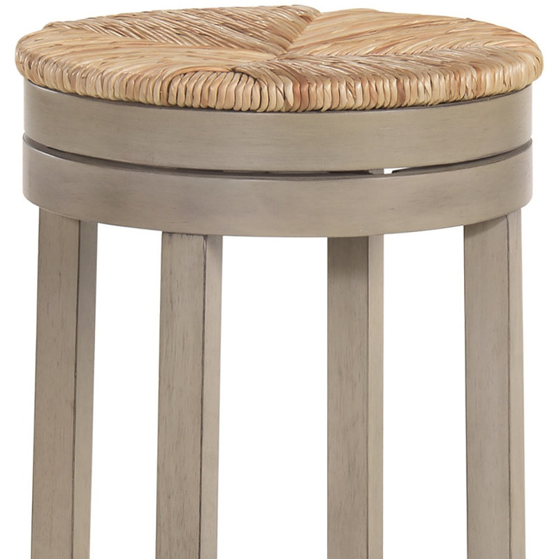 Tabouret de bar et de comptoir Tamasin, Gris patiné, Tabouret de bar (siège d'une hauteur de 30 po)