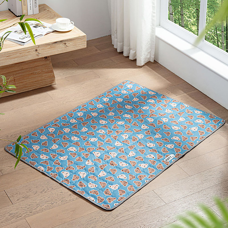 Tapis de sol pour animal de compagnie, 2 pièces, L 29,3 po x P 21,4 po x H 1,5 po