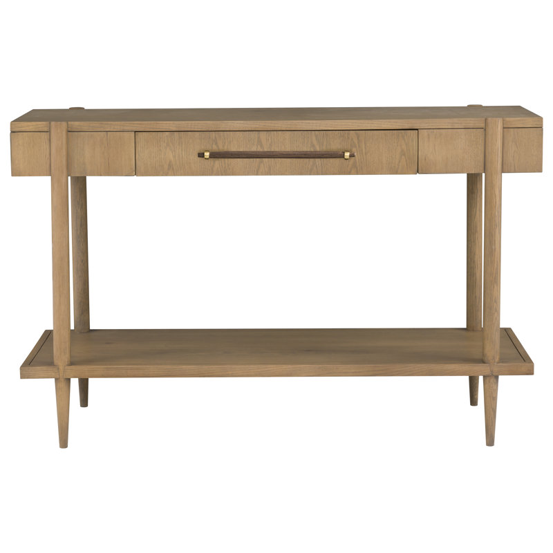 Maxwell 56'' W Console Table, Sunlit Oak
