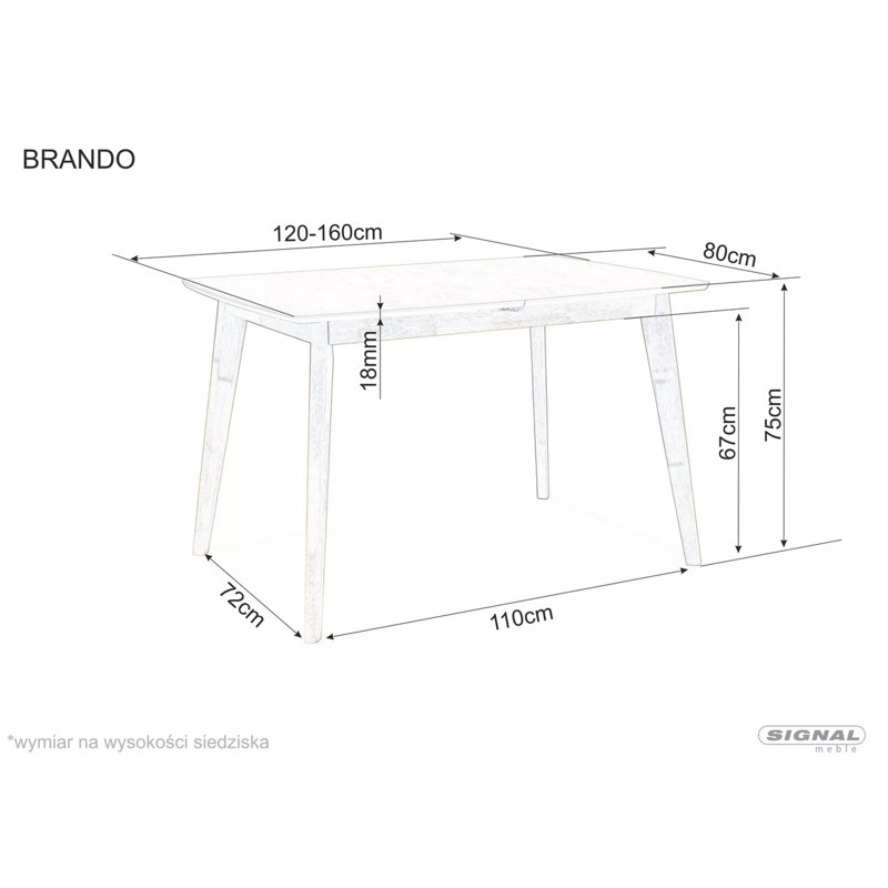 Cleary Extendable Dining Table