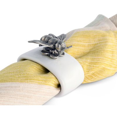 Arche Of Bees Metal Napkin Ring