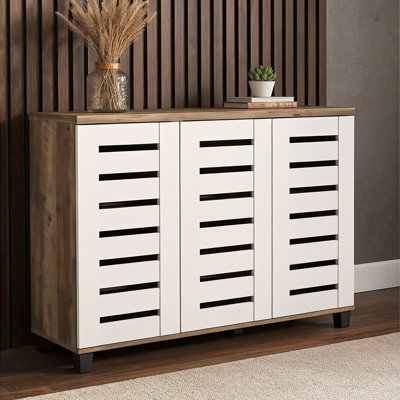Armoire de rangement à chaussures Lismore jusqu'à 20 paires