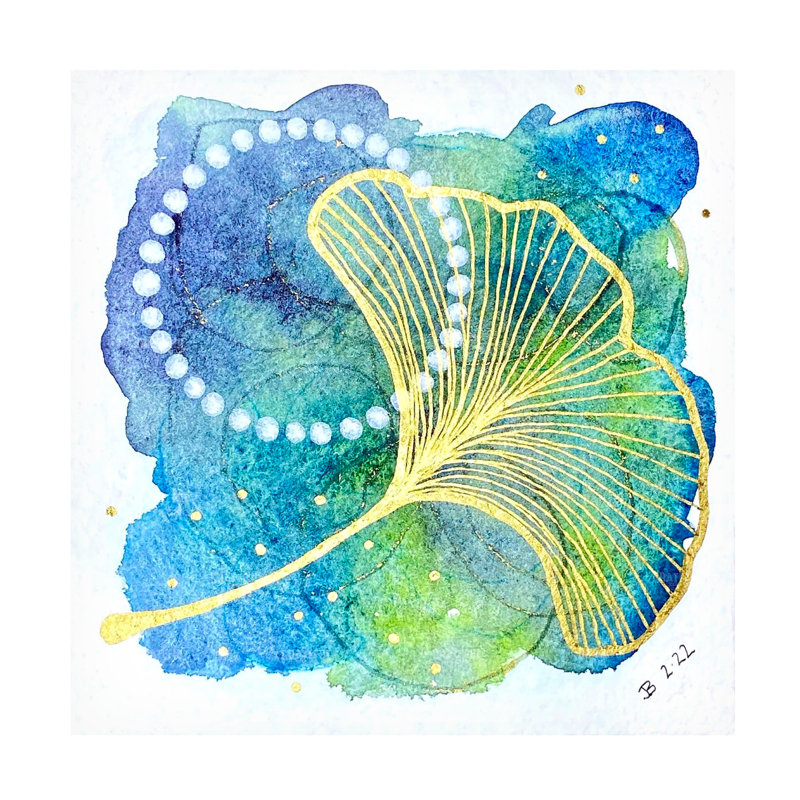 Art sur toile Jocelyn Benford Mermaid, H 35 po x l 35 po