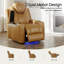 Fauteuil inclinable électrique rétro en cuir écologique-42250149