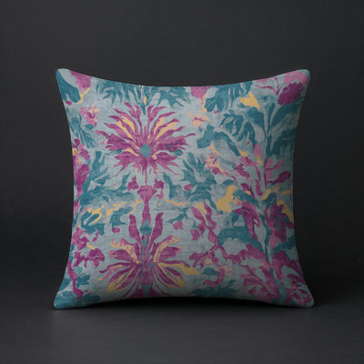 Modern Contemporary Indoor and Outdoor Throw Pillow