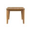 Table basse d'extérieur en bois d'acacia