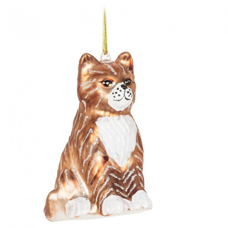 Tabby Cat Ornament