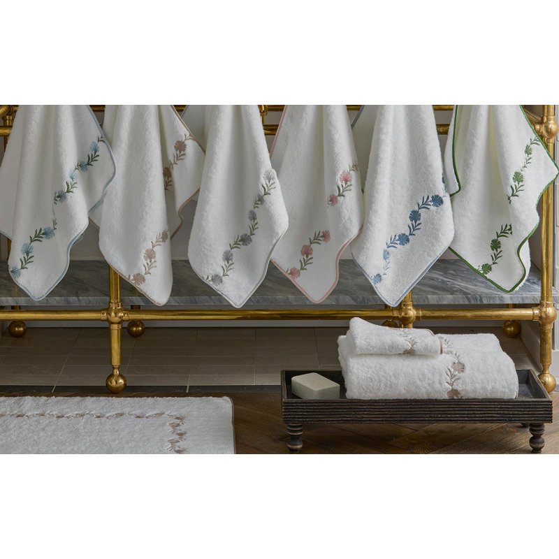Daphne Bath Sheet, Light Blue